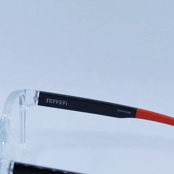 🕶️ New Ferrari Scuderia FZ8013D 513 54mm Eyeglasses - Transparent Frame